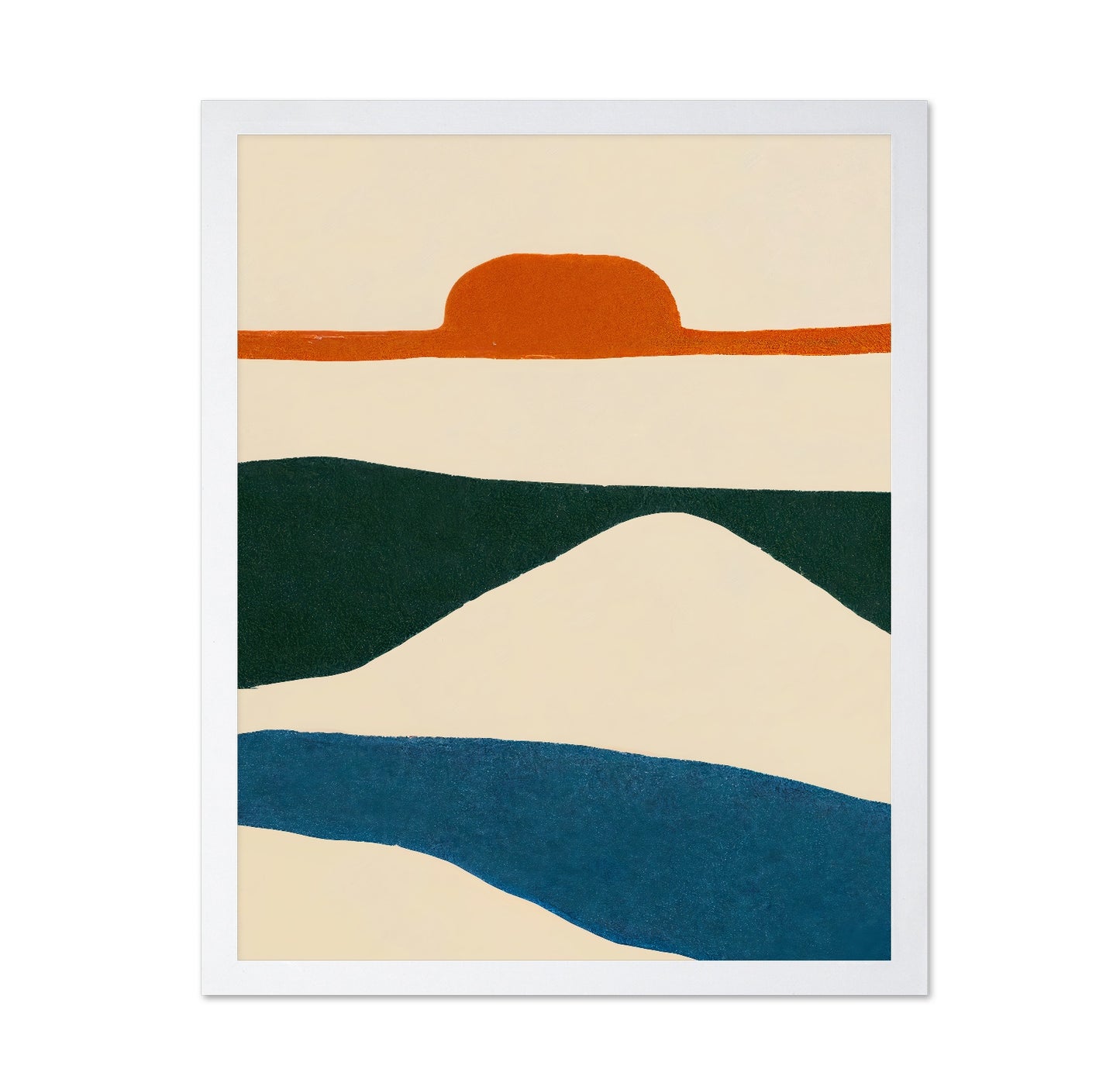 Abstract Sunset Hills