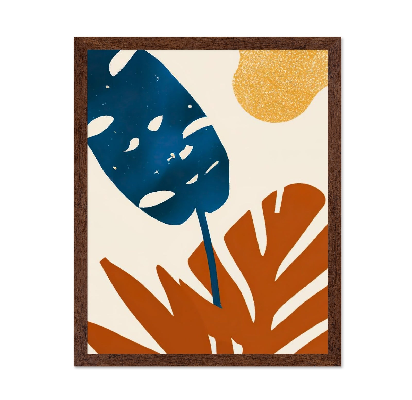 Tropical Cutout Leaves