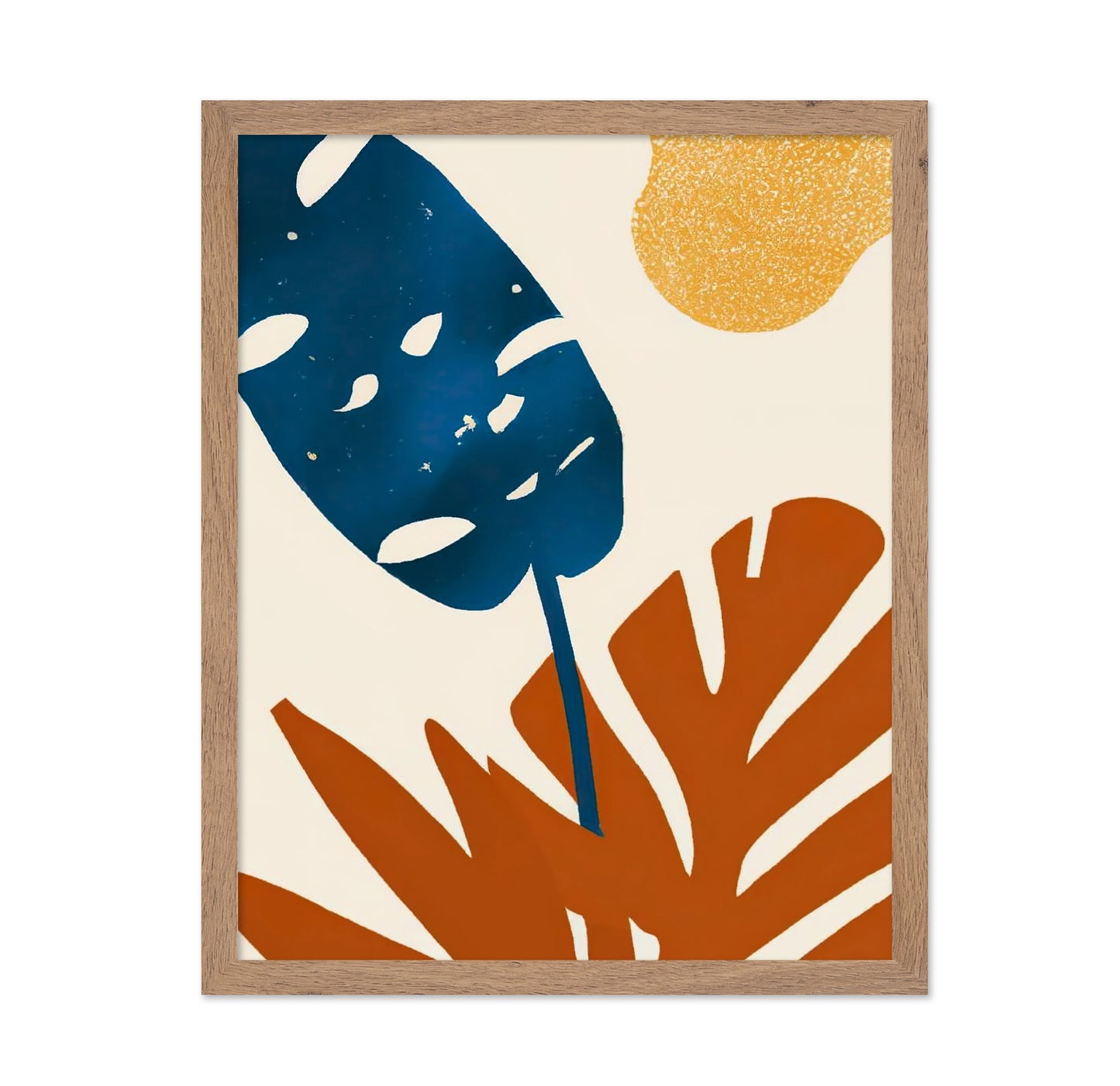 Tropical Cutout Leaves