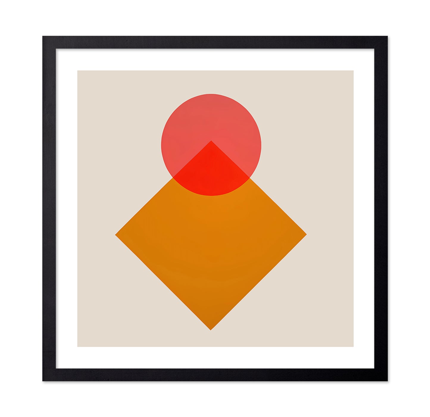 Geometric Sun Form