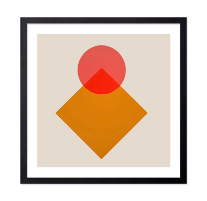 Geometric Sun Form
