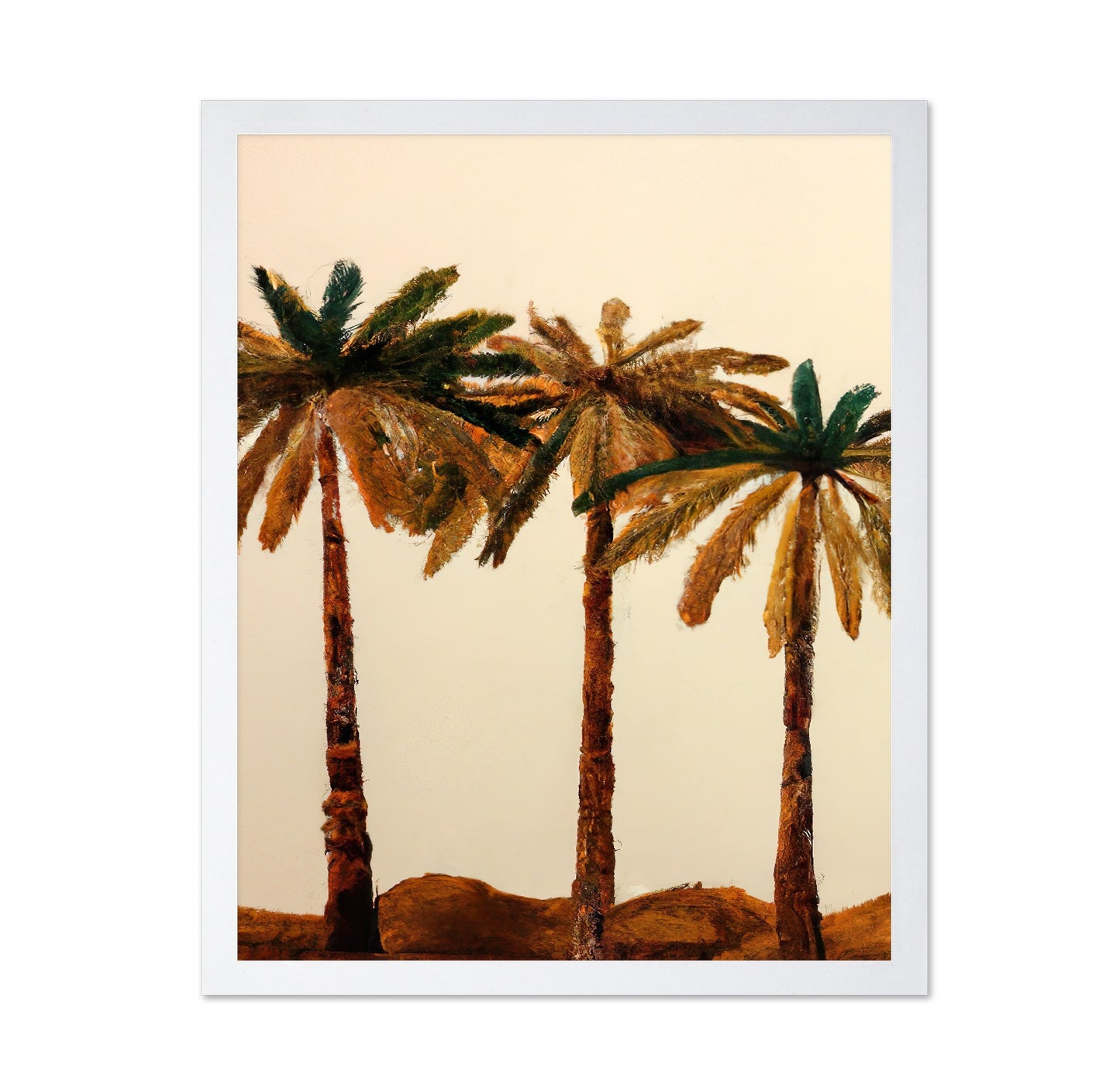 Textured Palm Trio