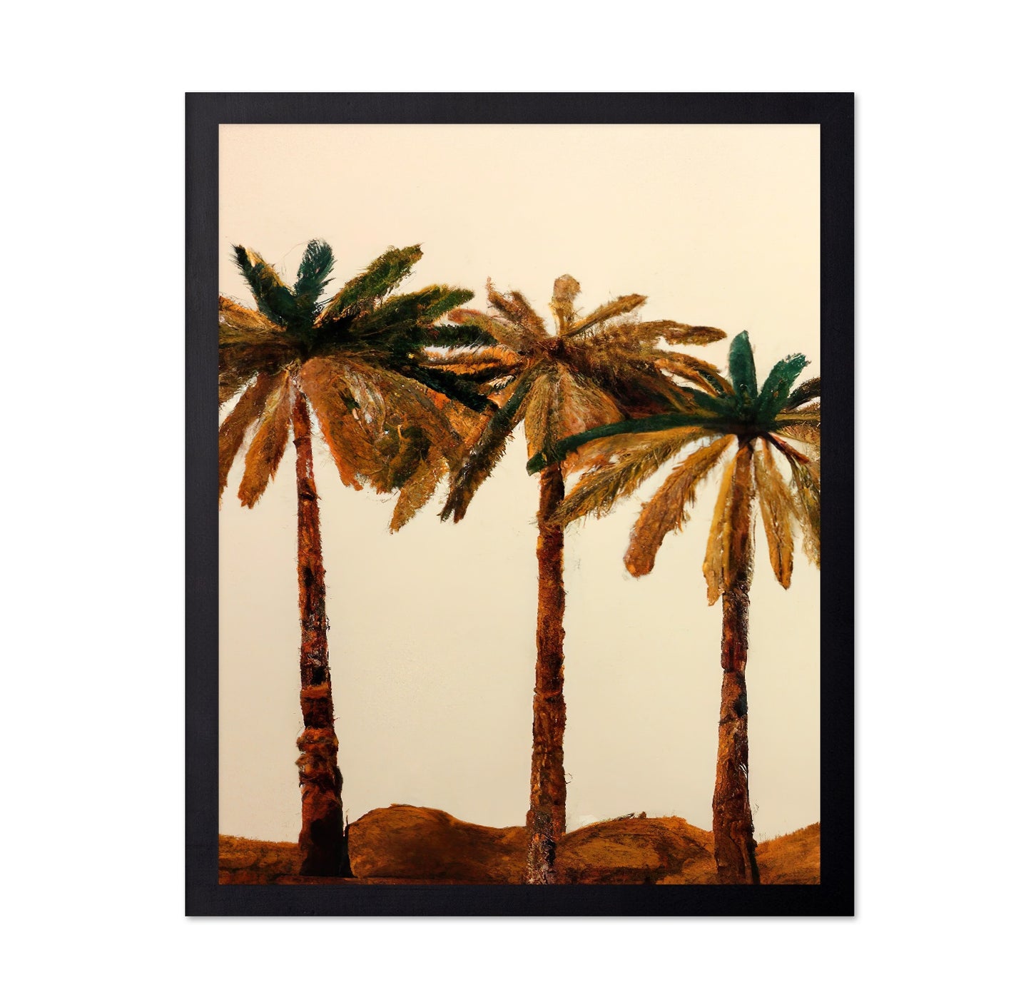 Textured Palm Trio