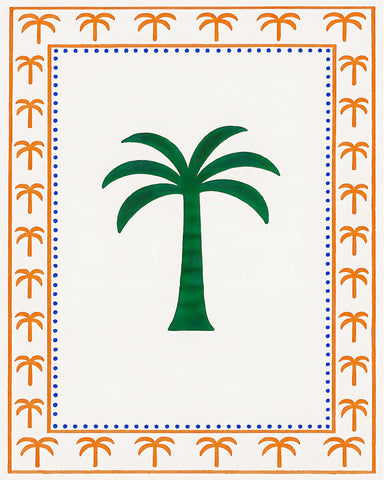 Palm Border Pattern