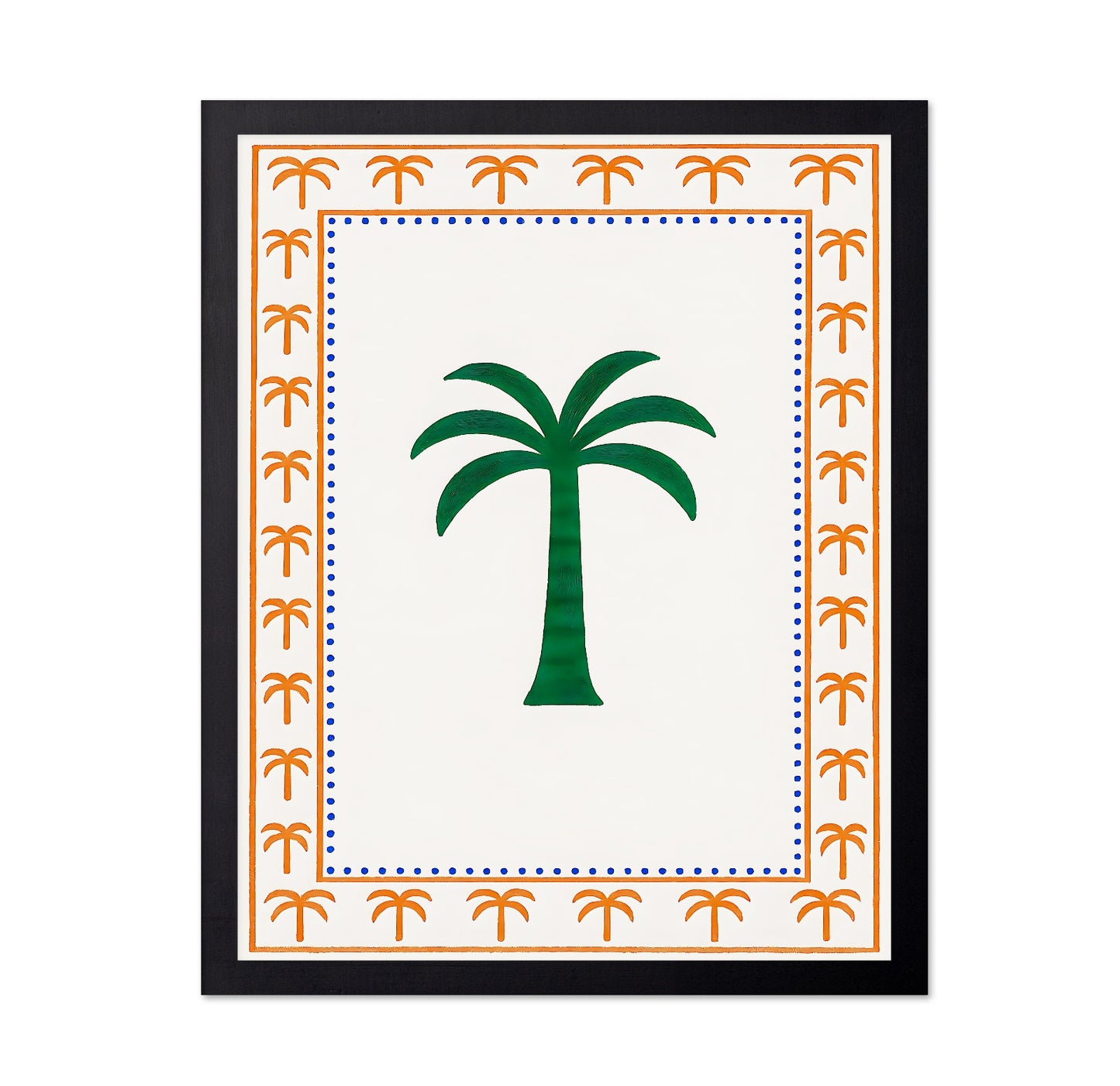 Palm Border Pattern