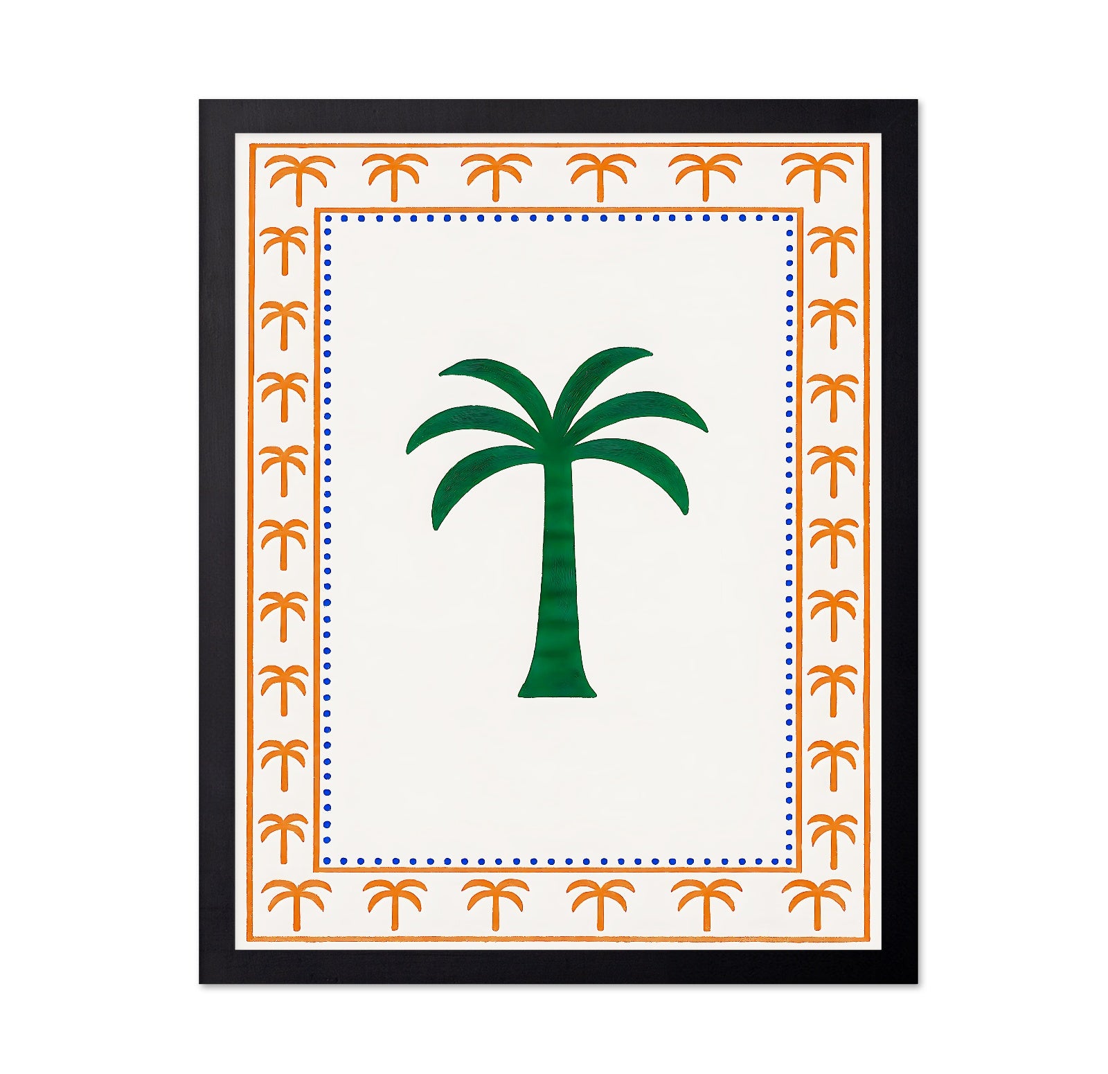 Palm Border Pattern