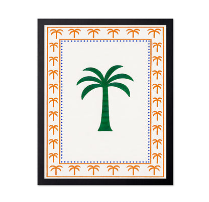 Palm Border Pattern