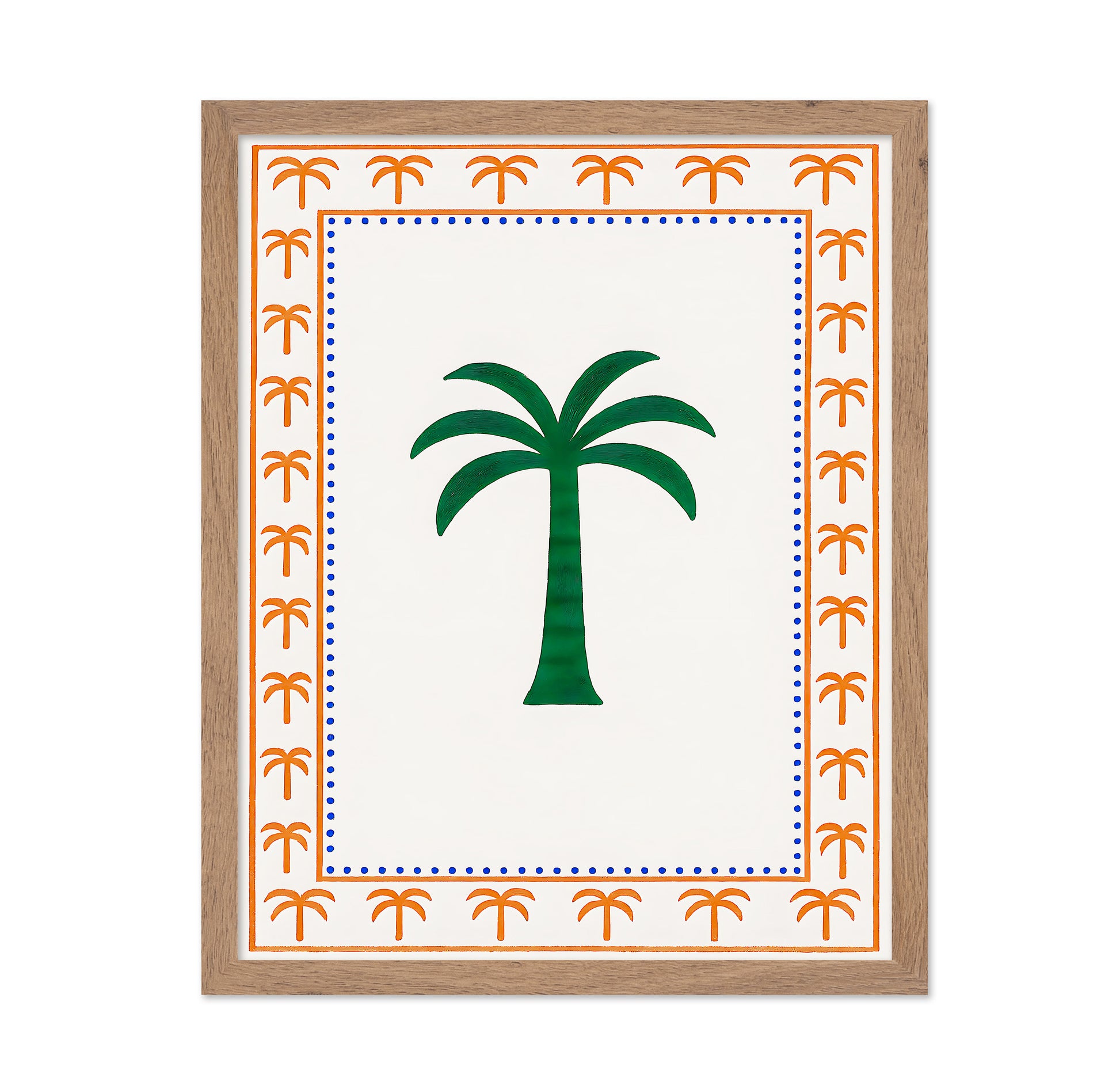 Palm Border Pattern
