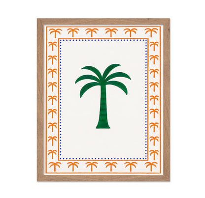 Palm Border Pattern
