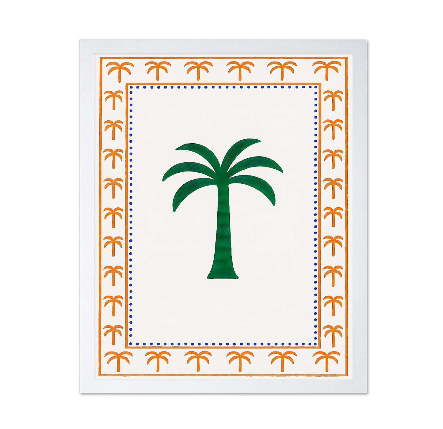 Palm Border Pattern
