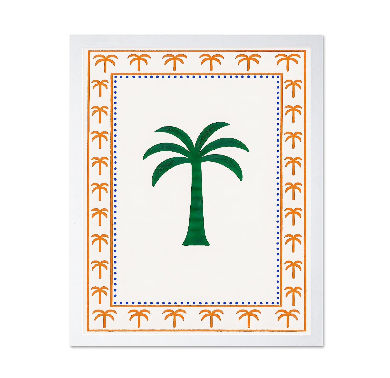 Palm Border Pattern