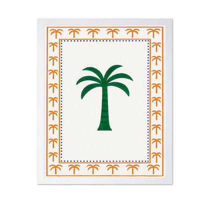 Palm Border Pattern