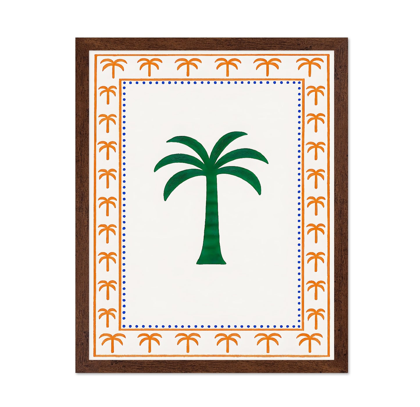 Palm Border Pattern