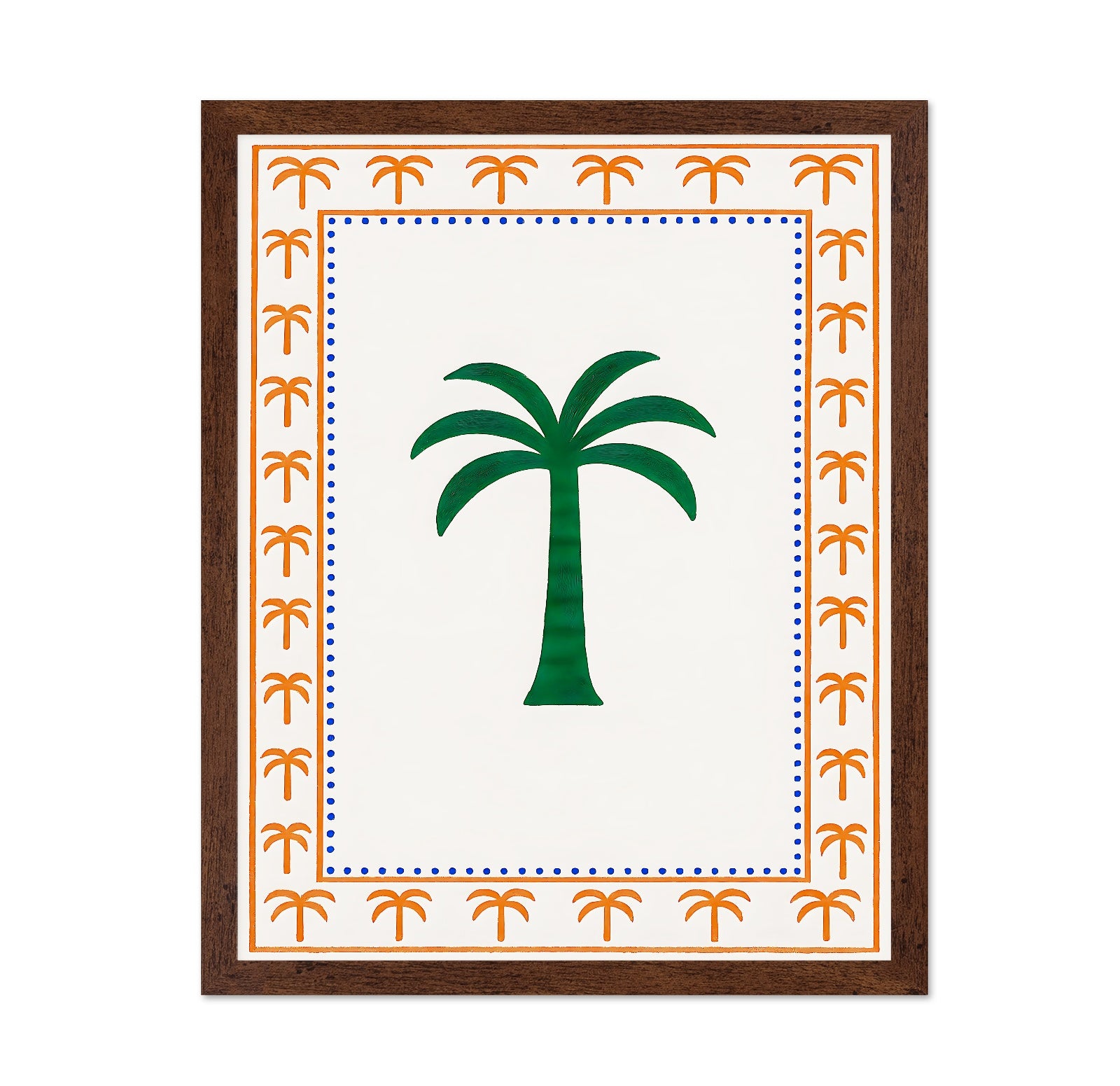 Palm Border Pattern