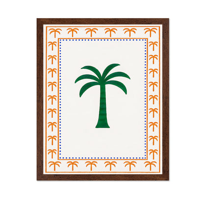 Palm Border Pattern