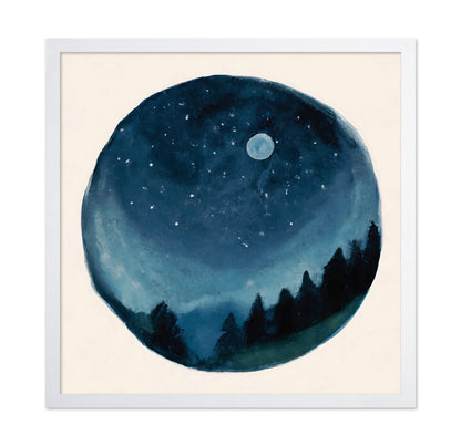 Moonlit Forest Circle