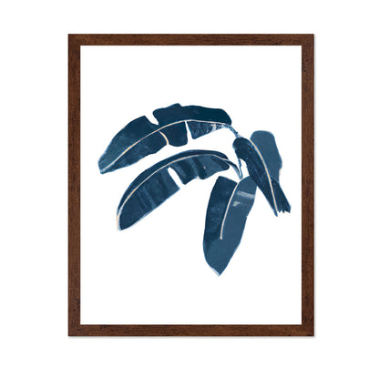 Indigo Palm Leaf