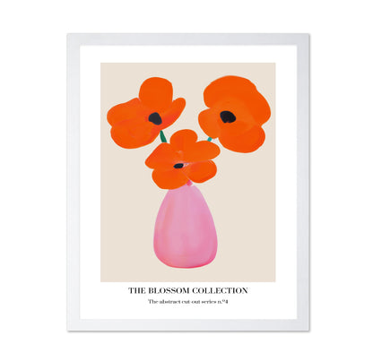 Orange Bloom Vase No1