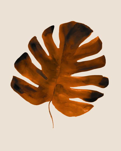 Burnt Orange Leaf