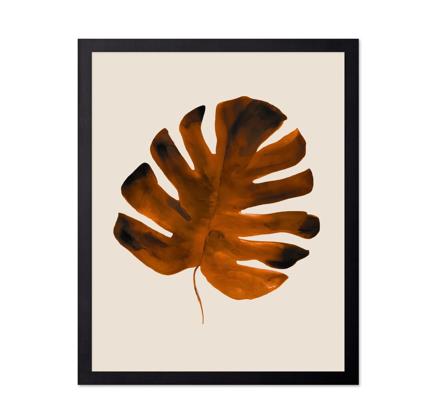 Burnt Orange Leaf