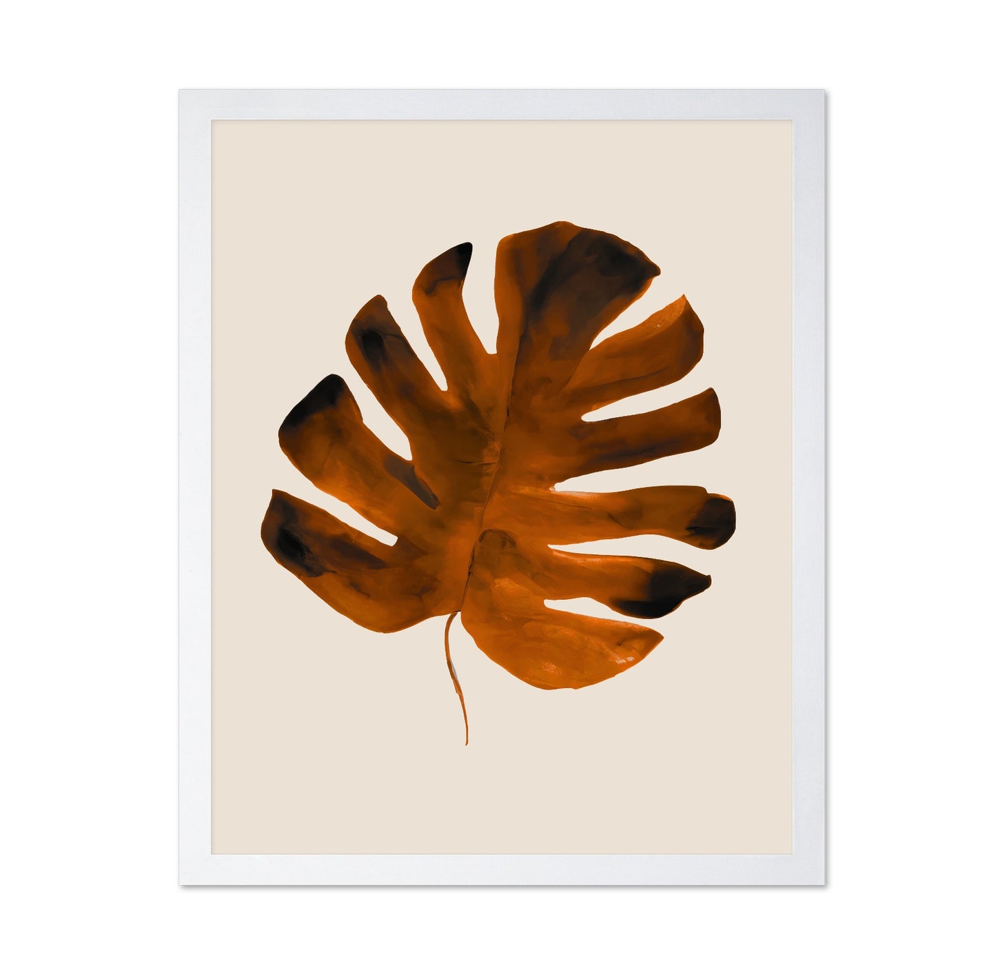 Burnt Orange Leaf