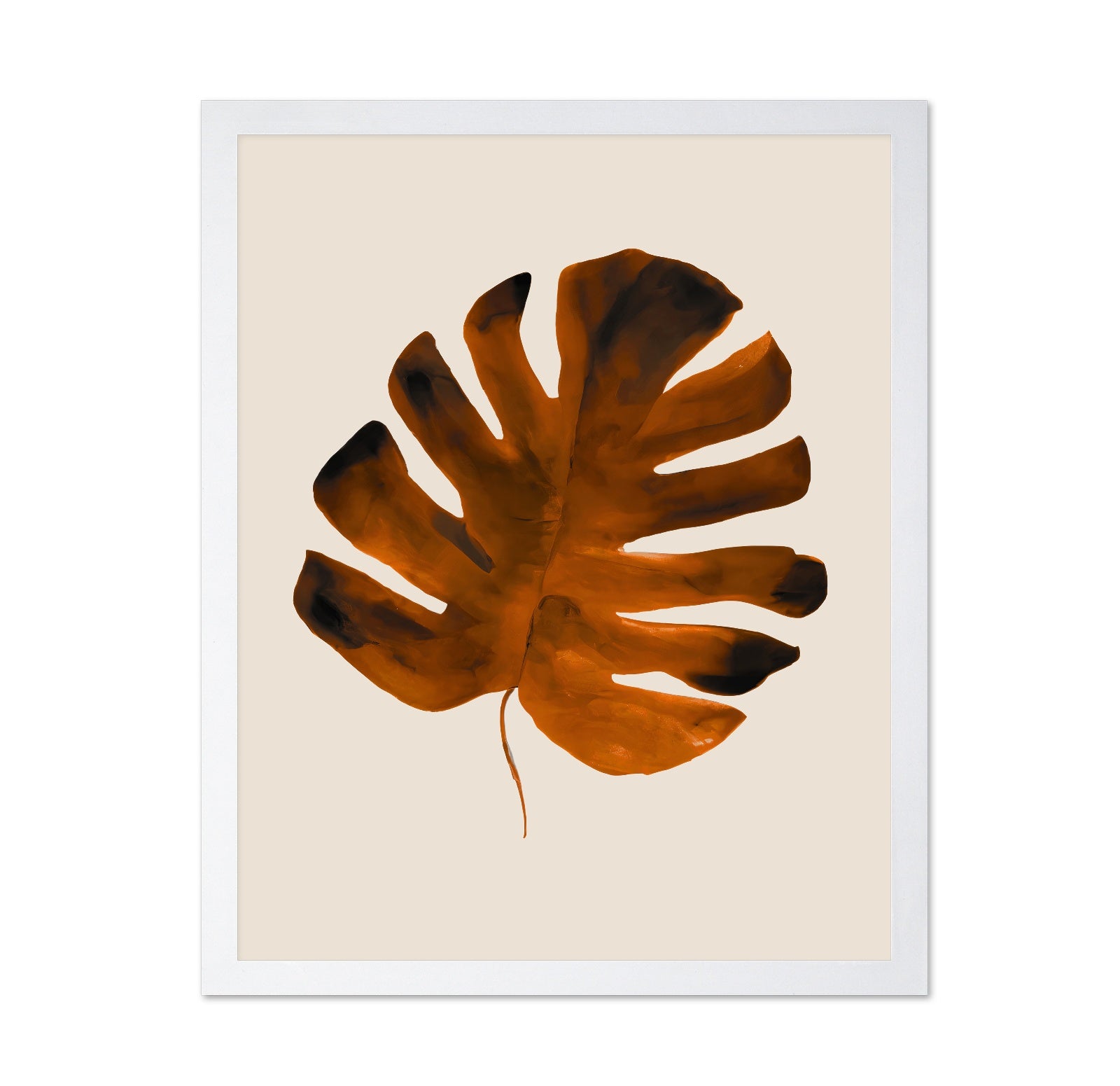 Burnt Orange Leaf