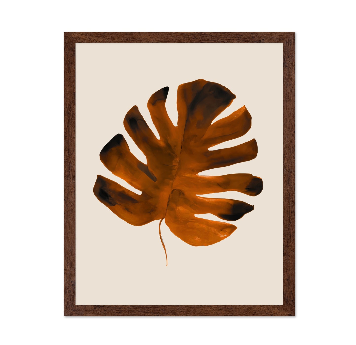 Burnt Orange Leaf