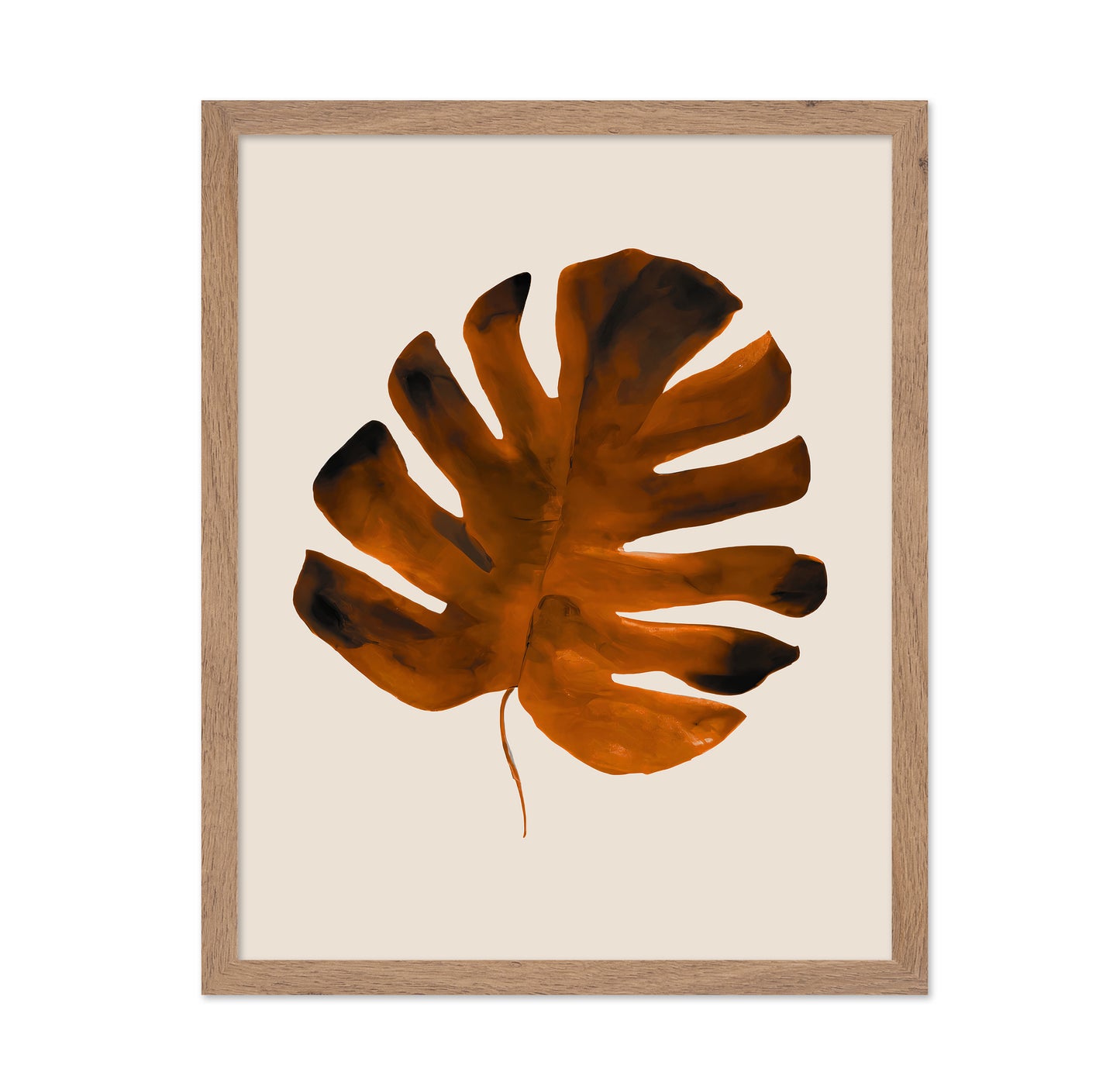 Burnt Orange Leaf