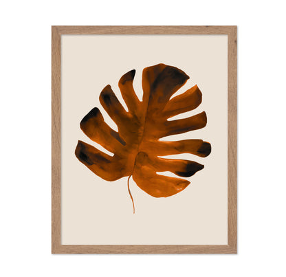 Burnt Orange Leaf