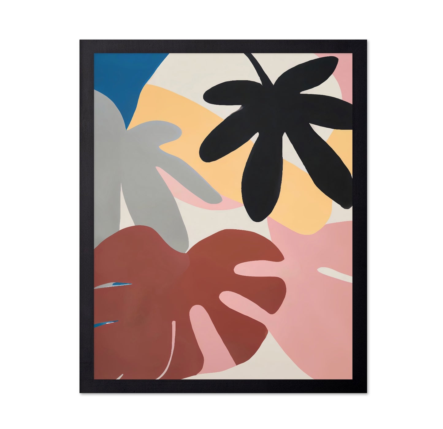 Abstract Jungle Leaves