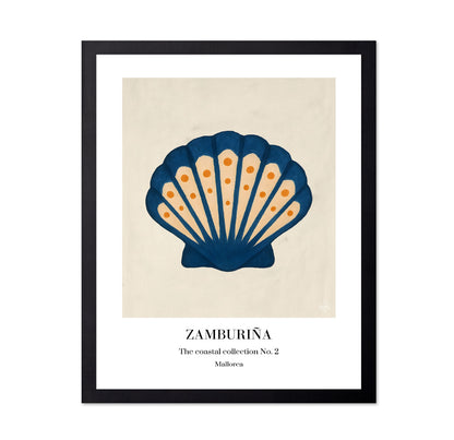 Blue Coastal Shell