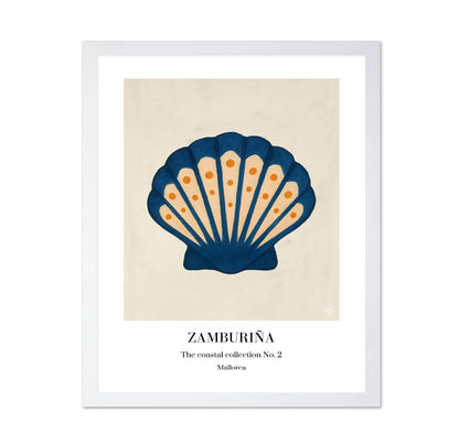 Blue Coastal Shell