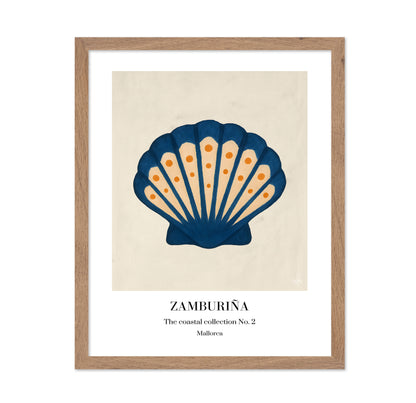 Blue Coastal Shell