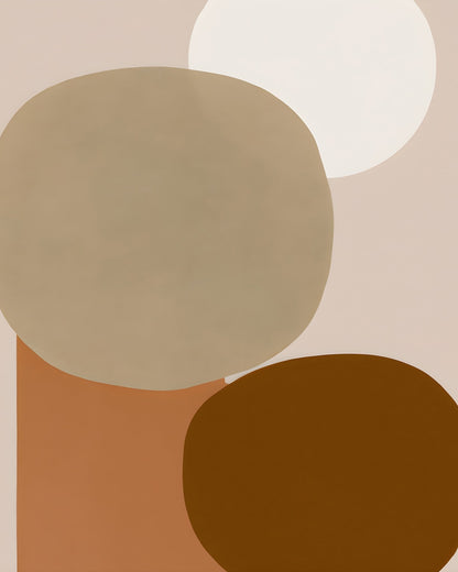 Earth Tone Shapes No3