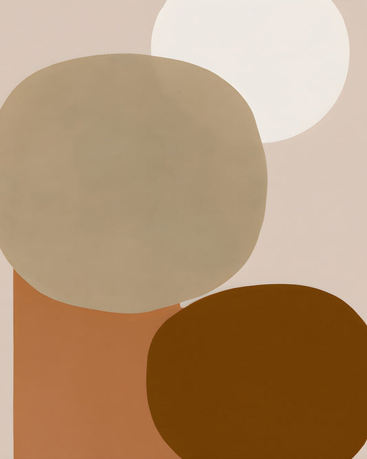 Earth Tone Shapes No3