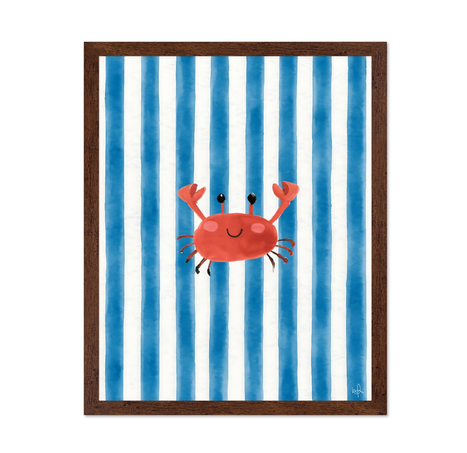 Smiling Red Crab No1