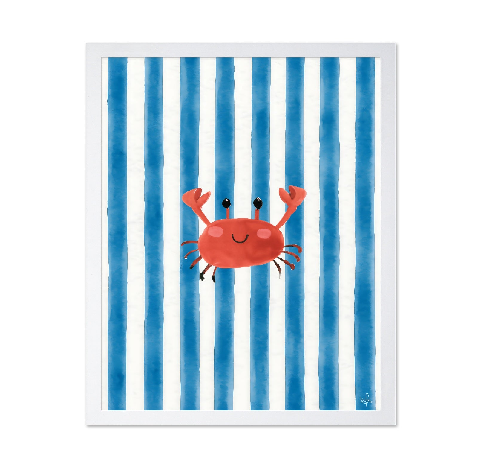 Smiling Red Crab No1