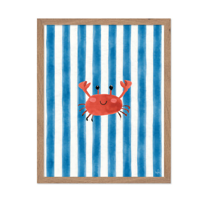 Smiling Red Crab No1