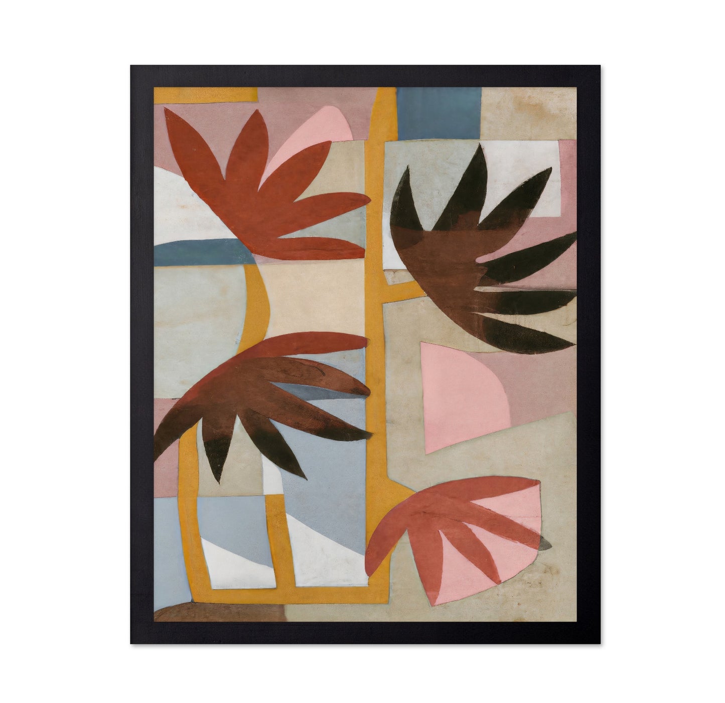 Tropical Leaf Blocks