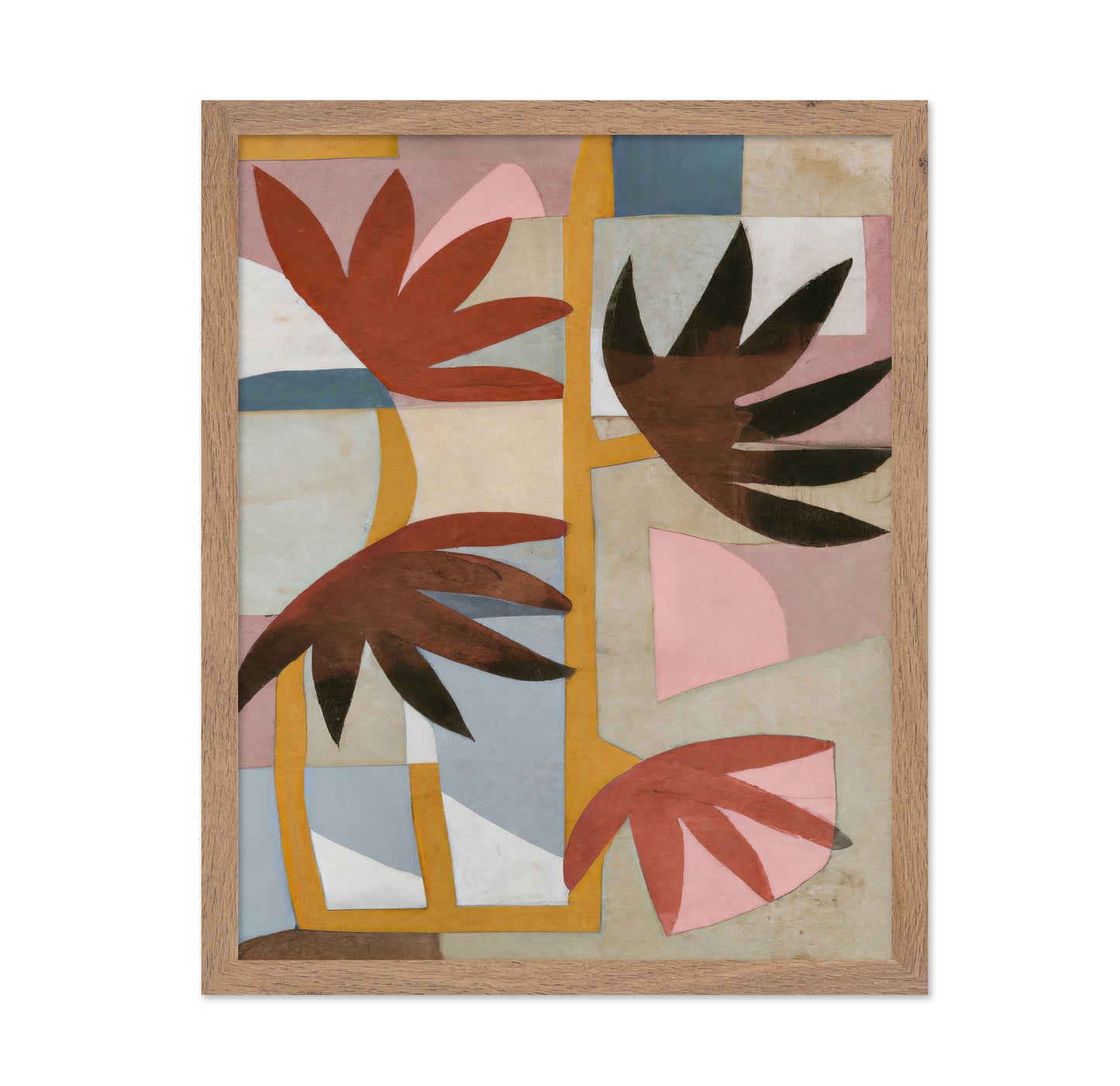 Tropical Leaf Blocks