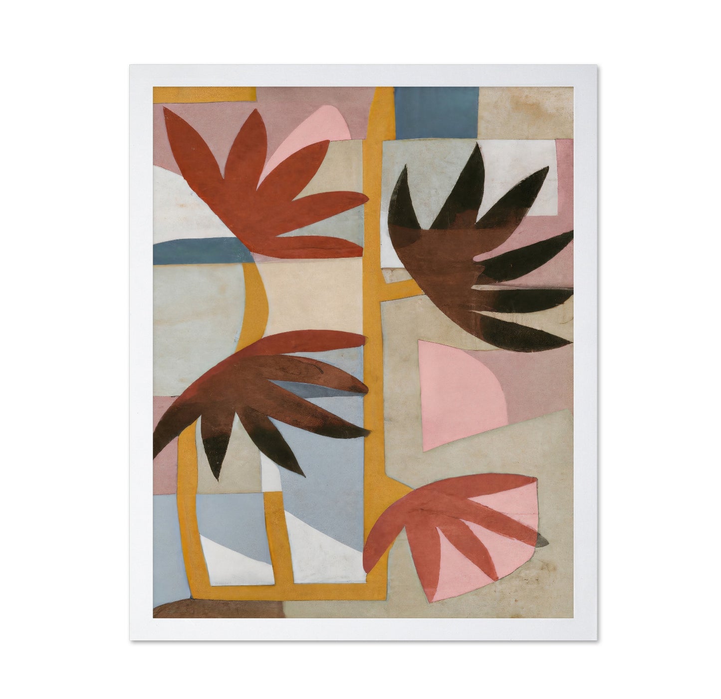 Tropical Leaf Blocks