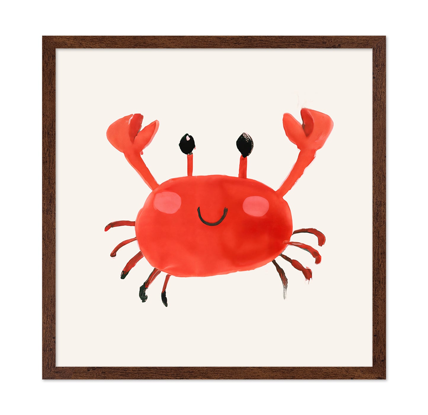 Smiling Red Crab No2