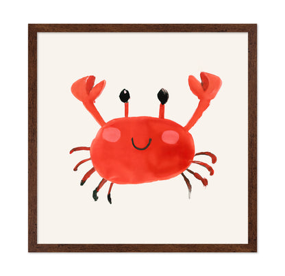 Smiling Red Crab No2
