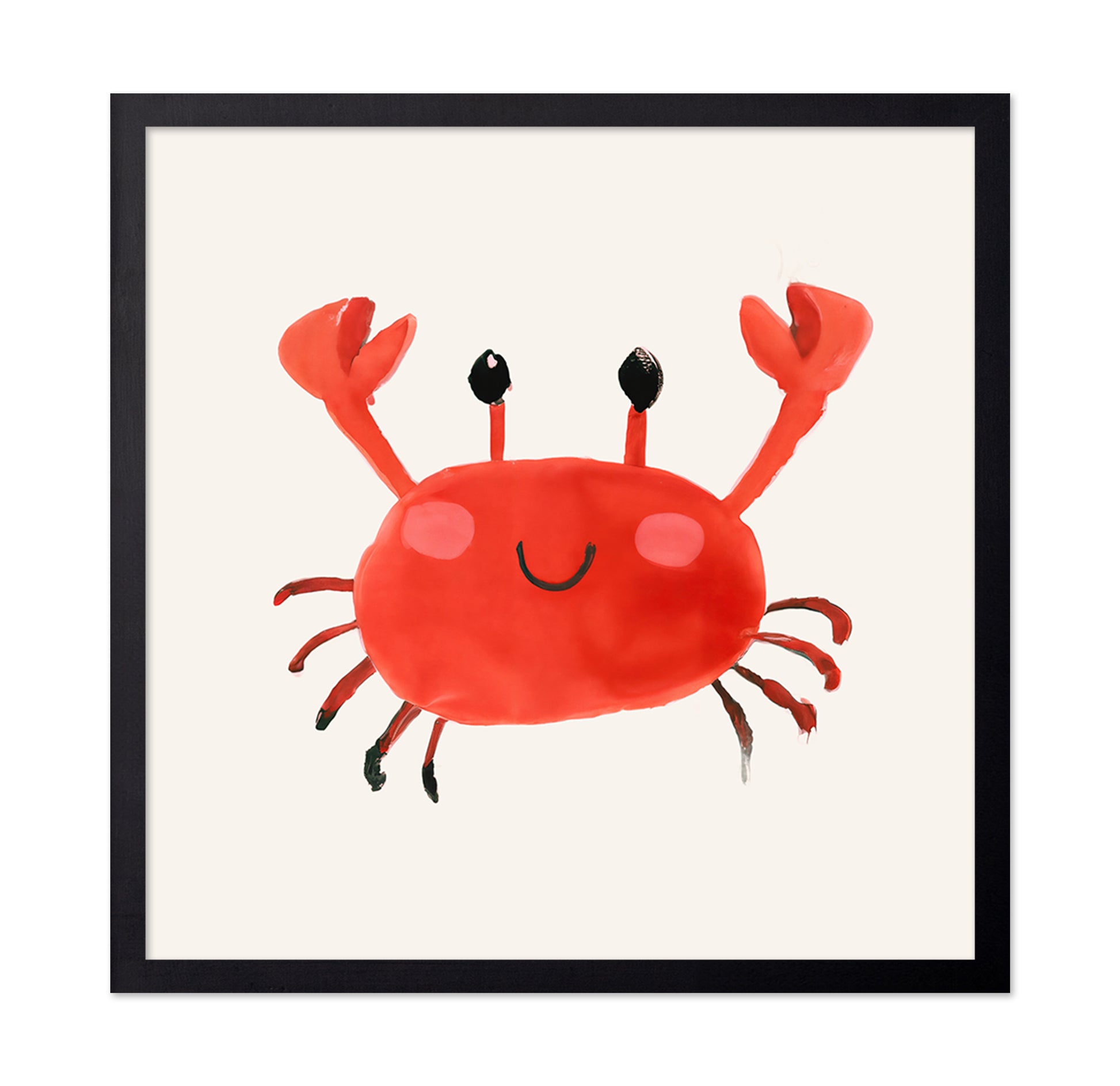 Smiling Red Crab No2
