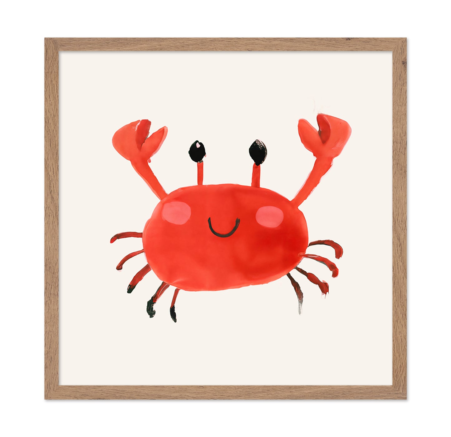 Smiling Red Crab No2