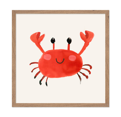 Smiling Red Crab No2