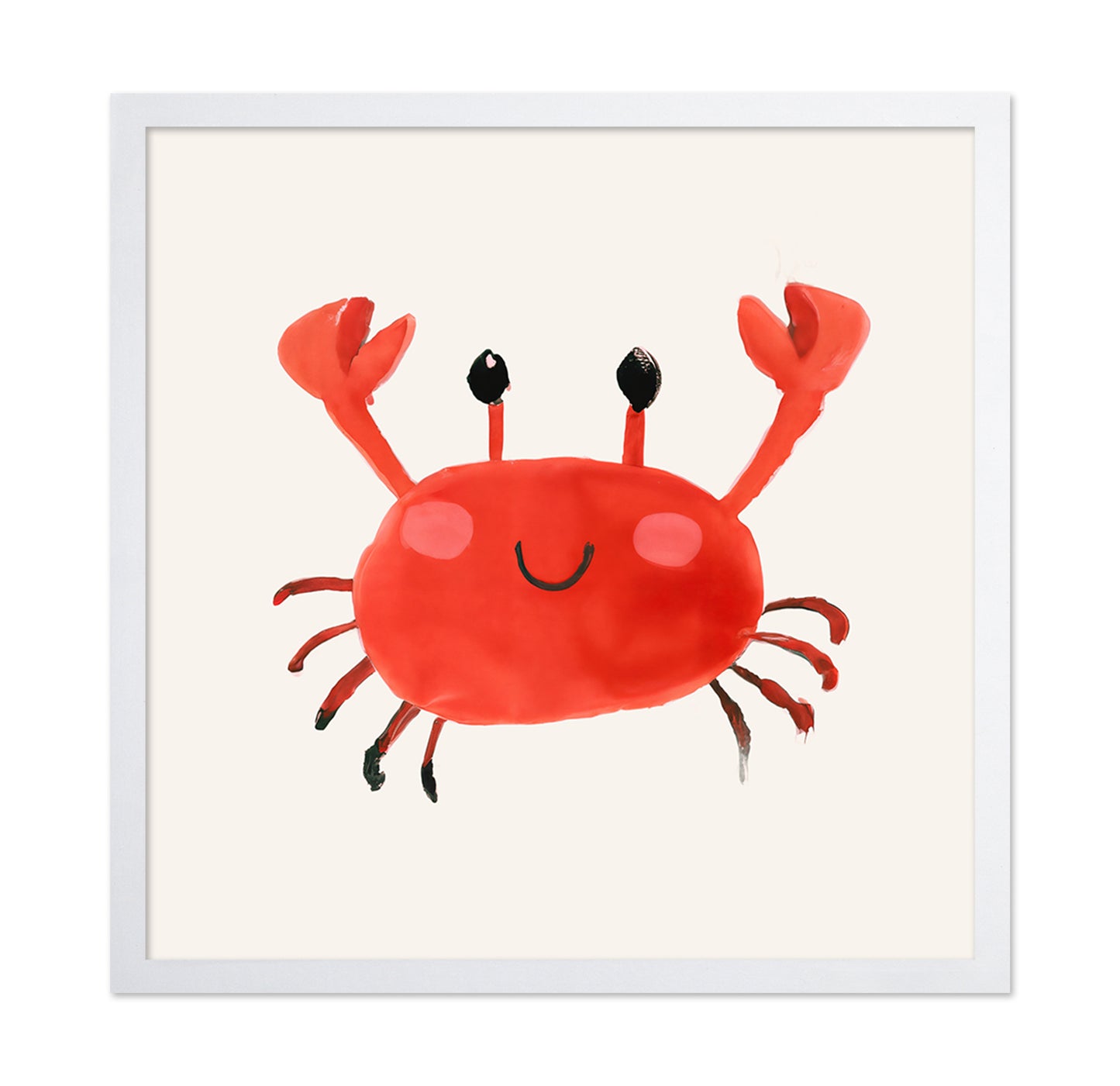 Smiling Red Crab No2