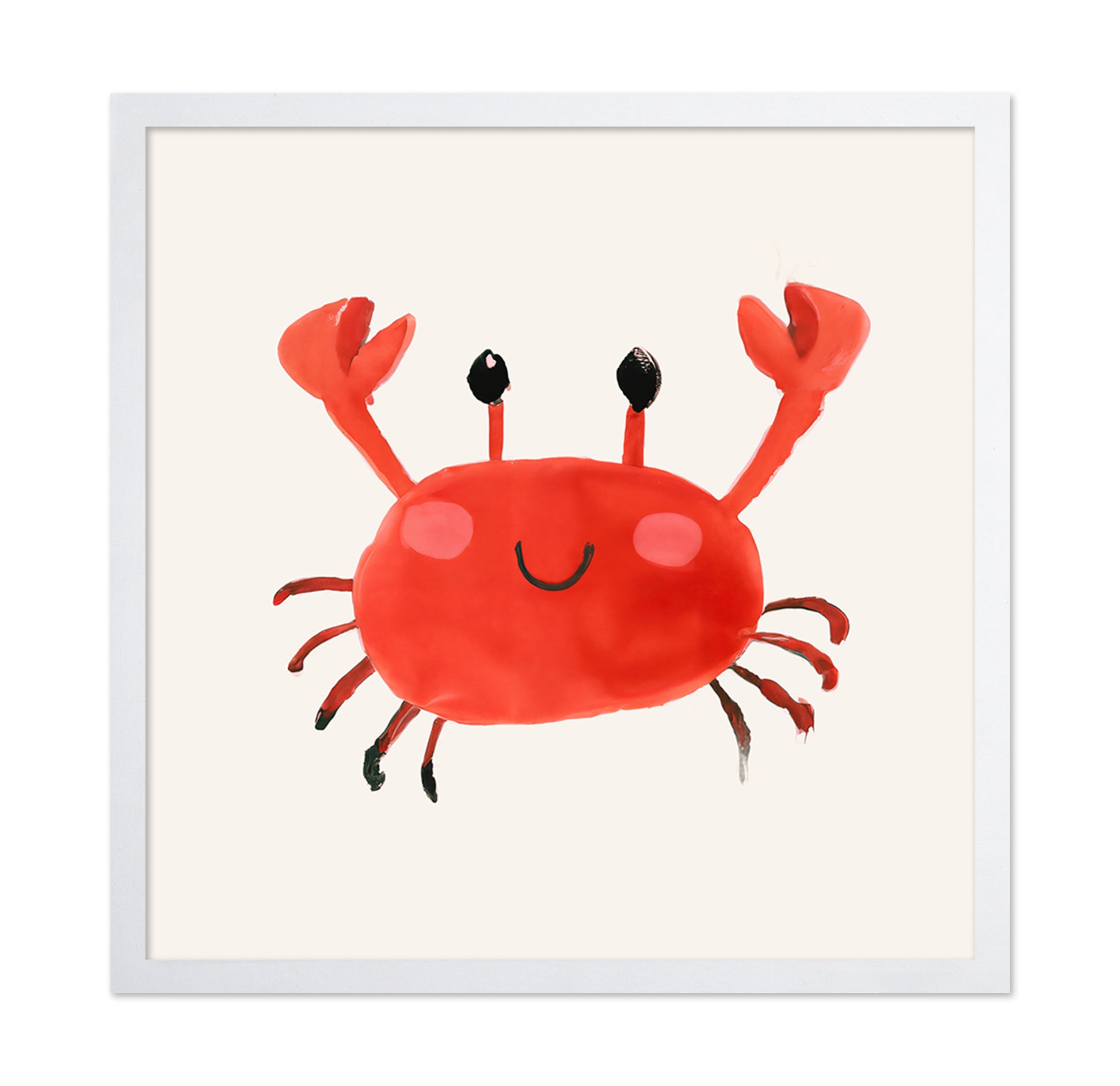 Smiling Red Crab No2