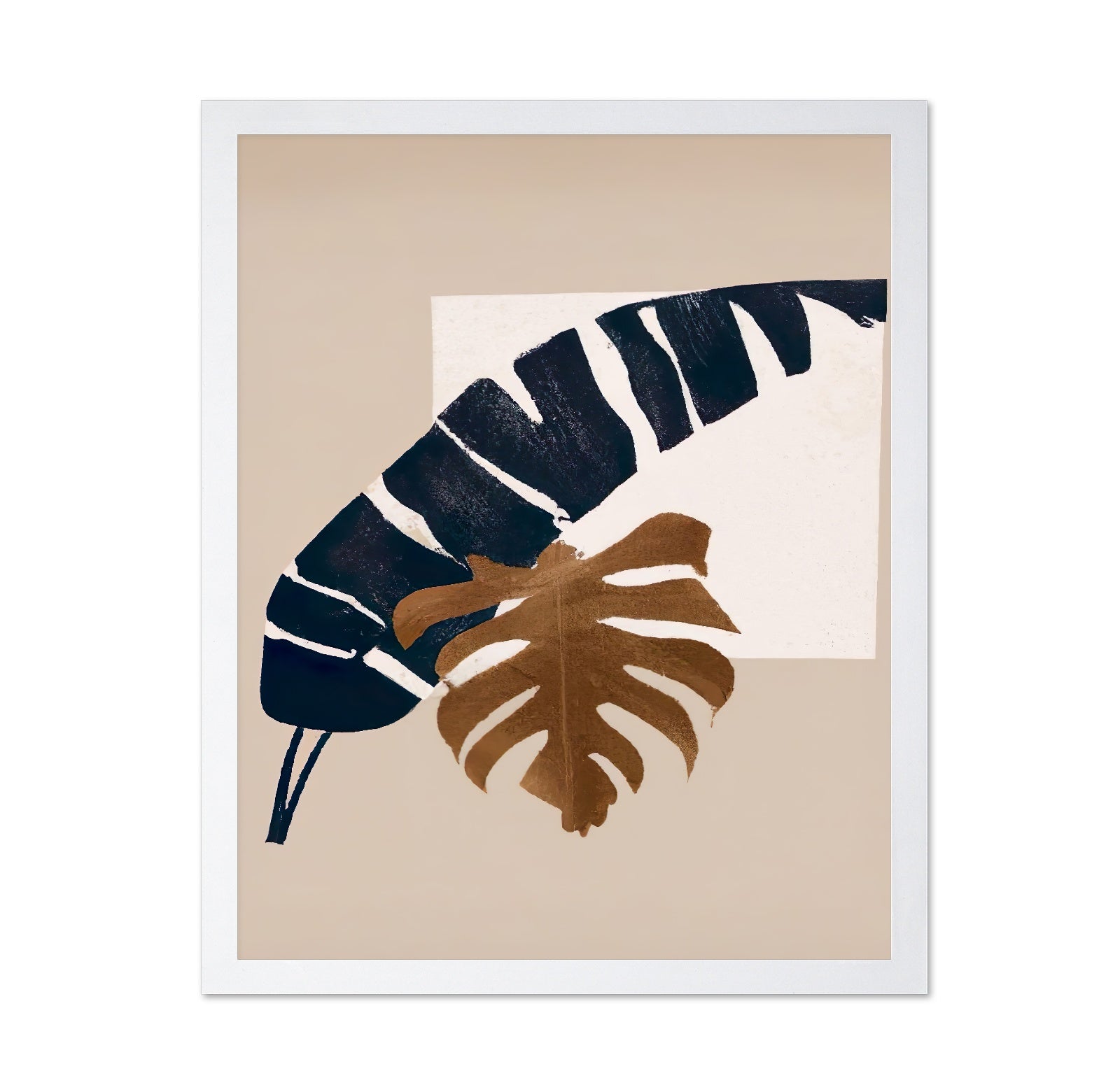 Abstract Tropical Leaves No2