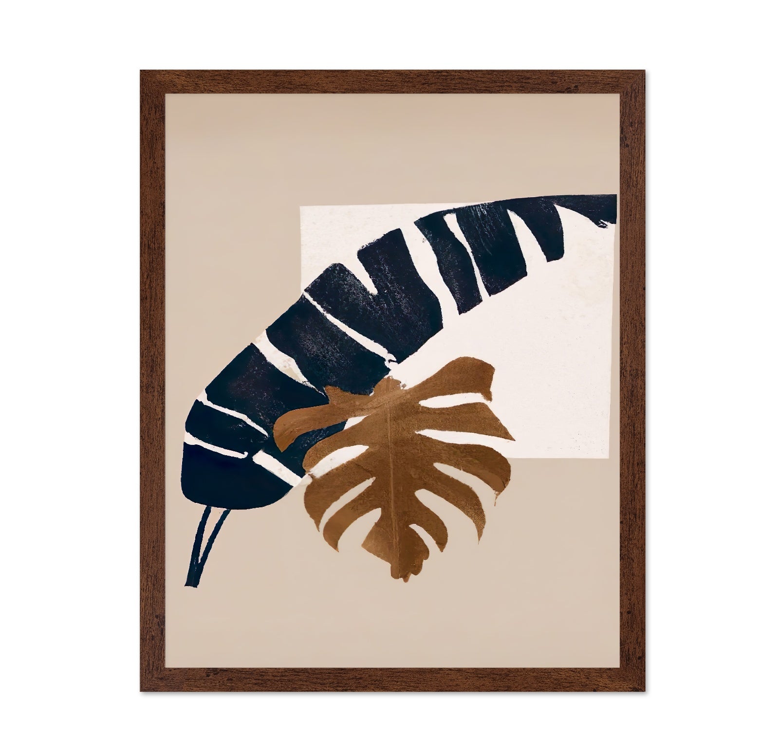 Abstract Tropical Leaves No2